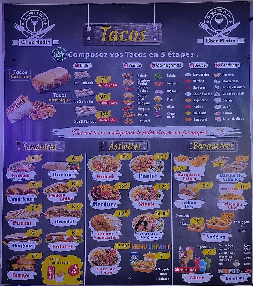 O Buffet du 67 - Menu Image 1